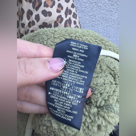 The Great Outdoors Plush Colorblock Terrain 1/2-Zip Jacket Leopard - Picture 6 of 9